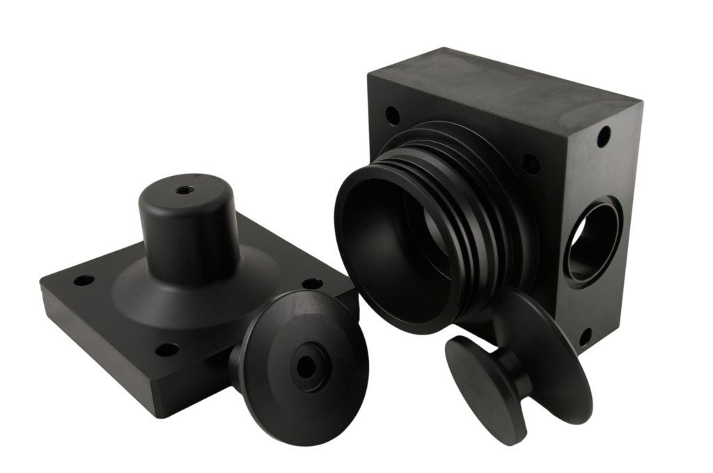 Precisieonderdelen vervaardigd door CNC-verspaning bij TOS