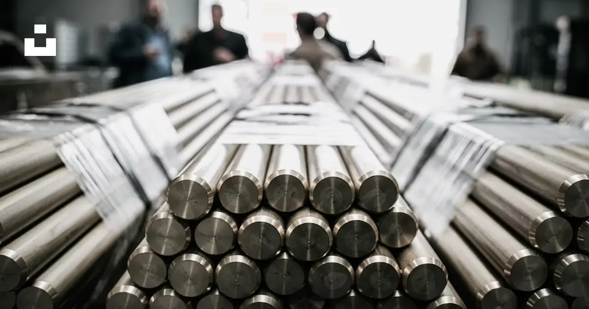 RVS stafmateriaal gereed voor CNC-bewerking bij TOS